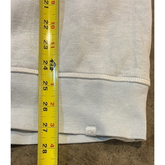 Outerknown Sur Crewneck Sweatshirt Hemp Organic Cotton Light Blue Medium - Picture 8 of 8